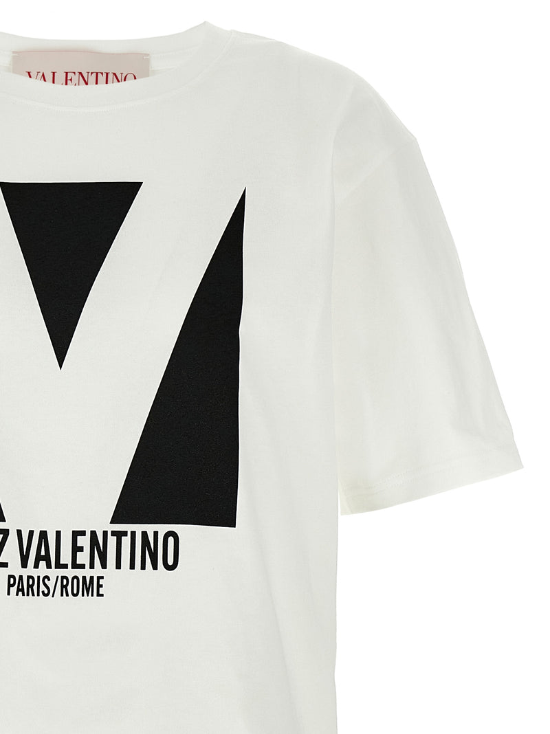 Valentino Garavani White Cotton T-Shirt