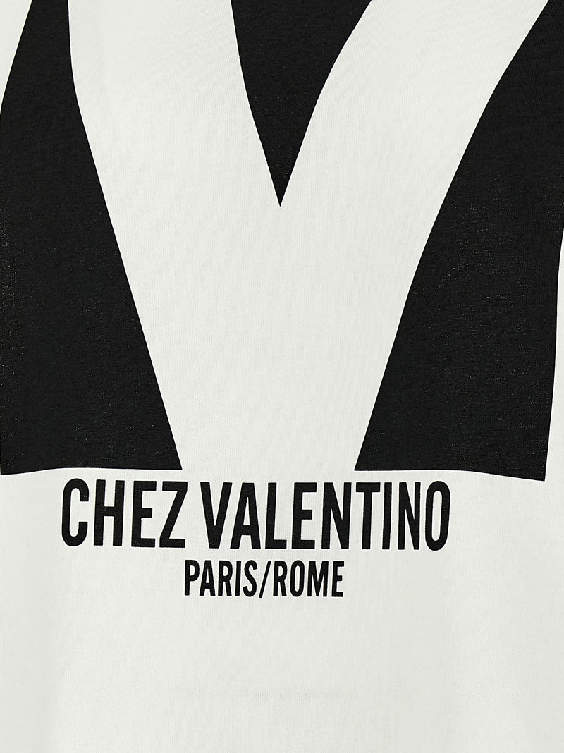 Valentino Garavani White Cotton T-Shirt