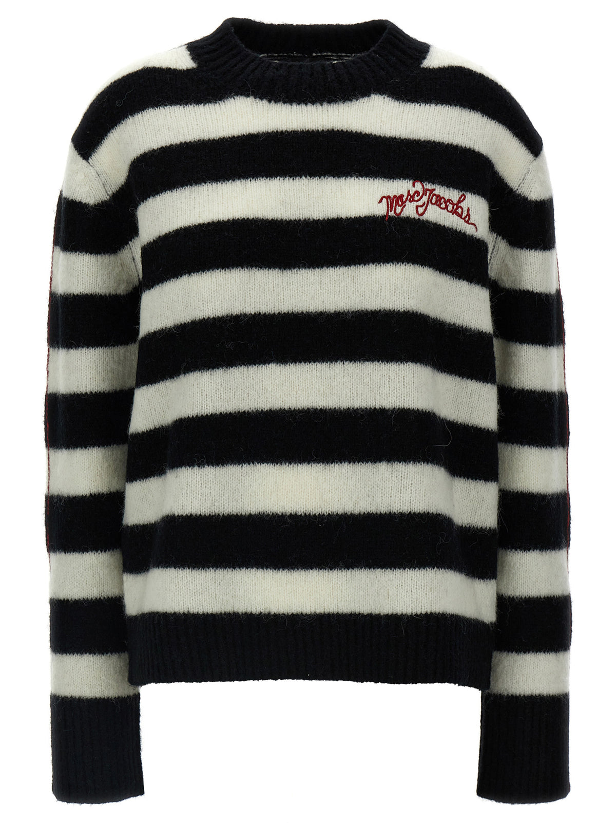Cardigan en Laine Bicolore Marc Jacobs