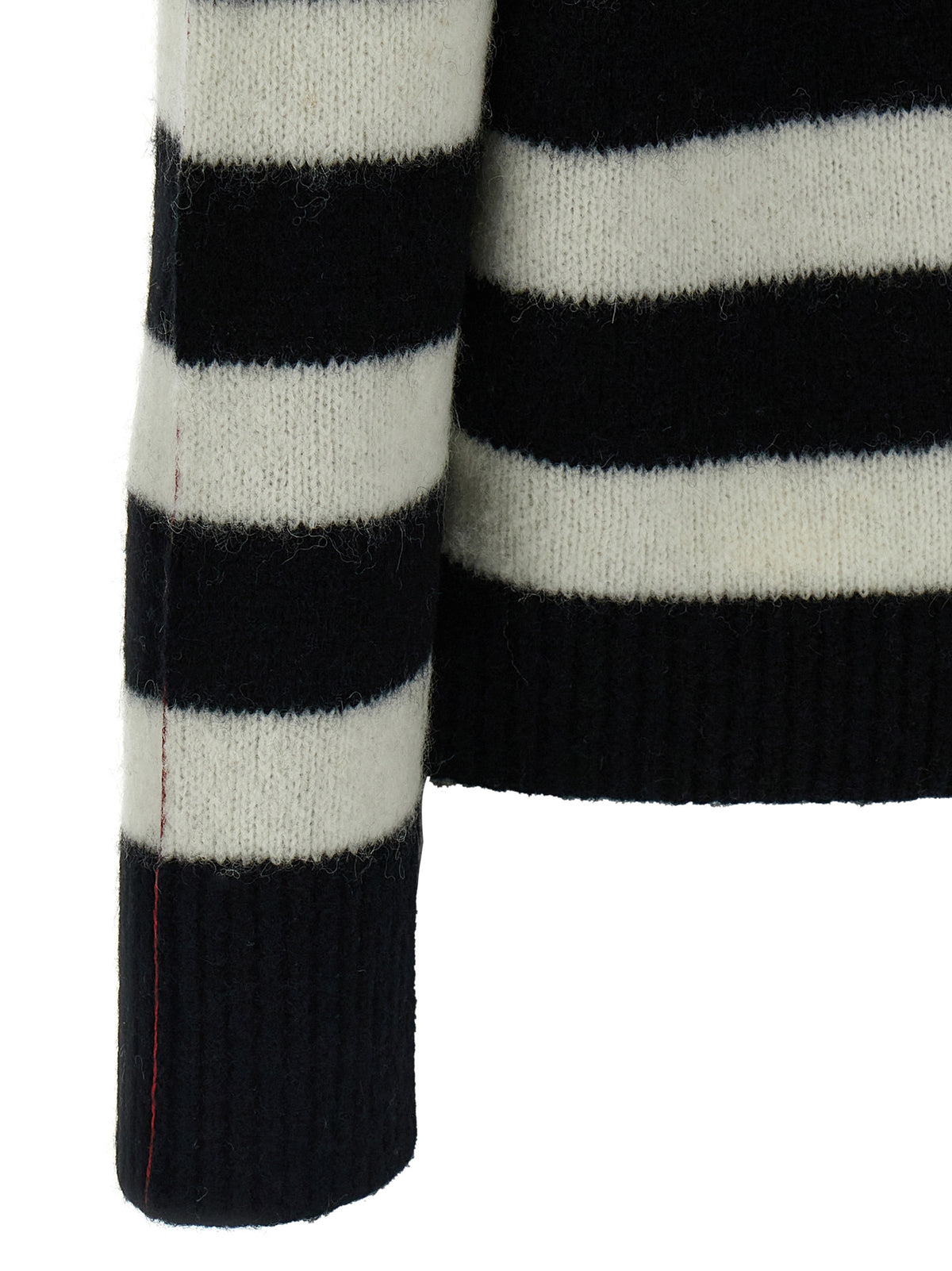 Cardigan en Laine Bicolore Marc Jacobs