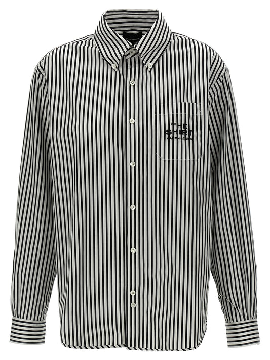 Chemisier bicolore en coton Marc Jacobs