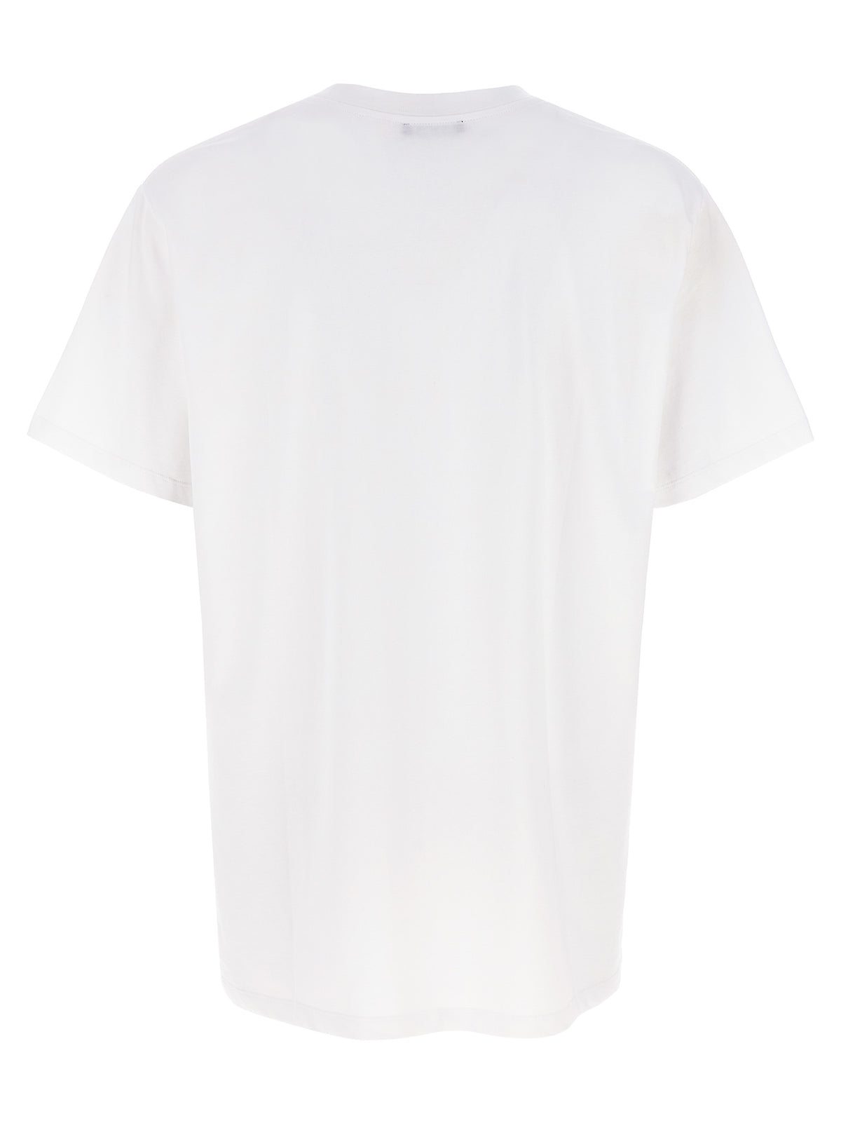 T-shirt bicolore en coton biologique Balmain