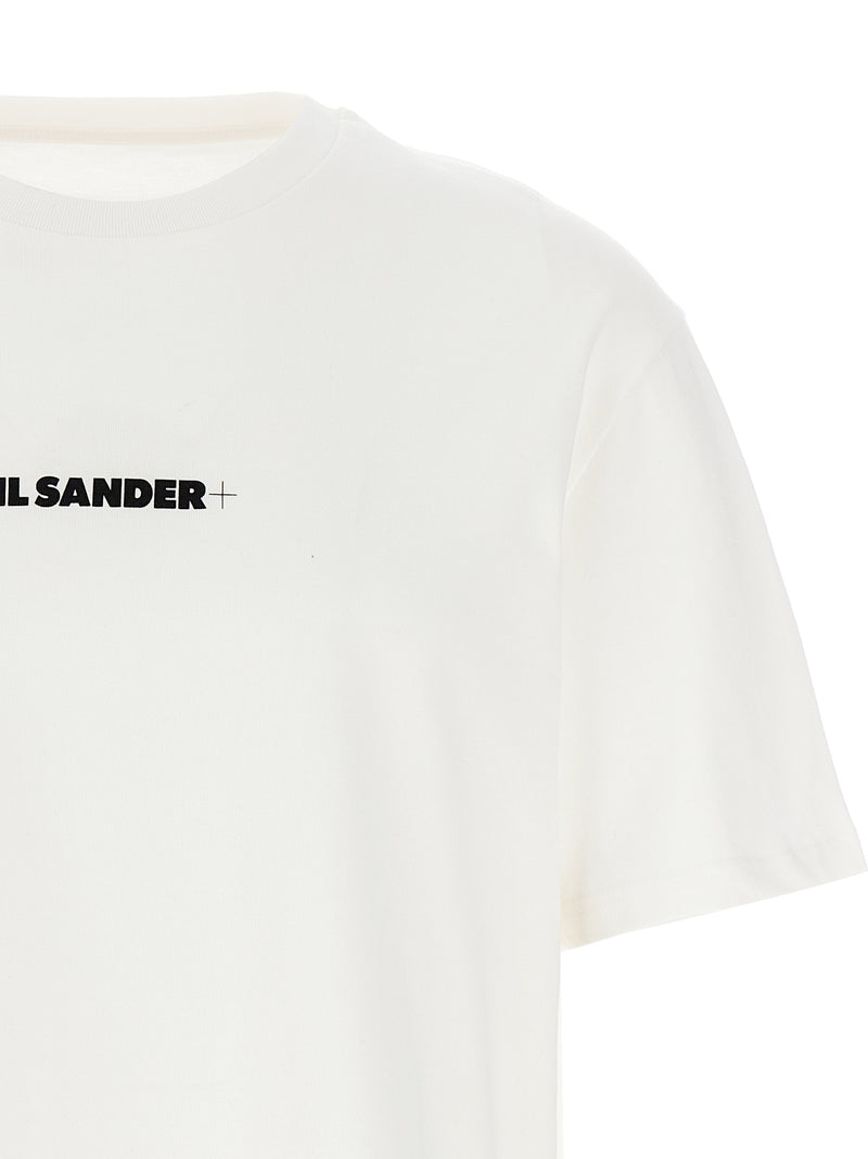 Jil Sander White Cotton T-Shirt - Classic Style
