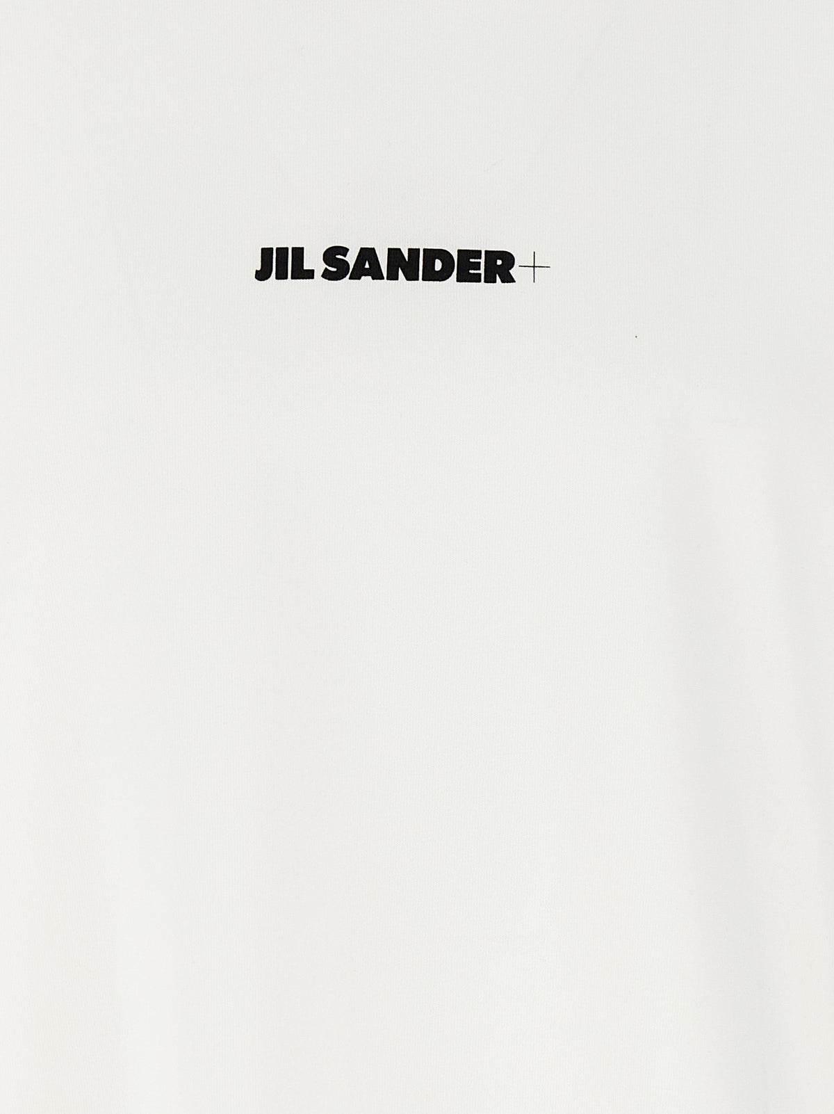 Jil Sander White Cotton T-Shirt for Men