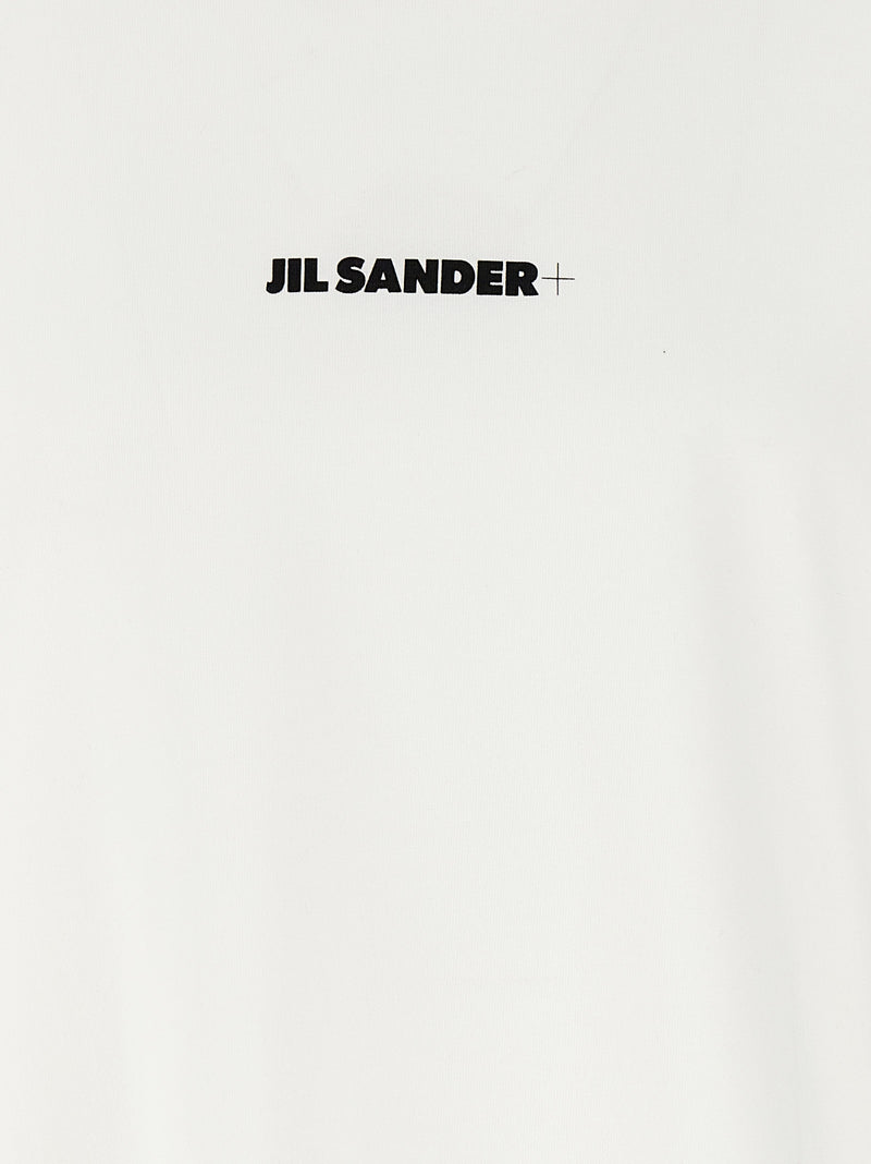 Jil Sander White Cotton T-Shirt - Classic Style