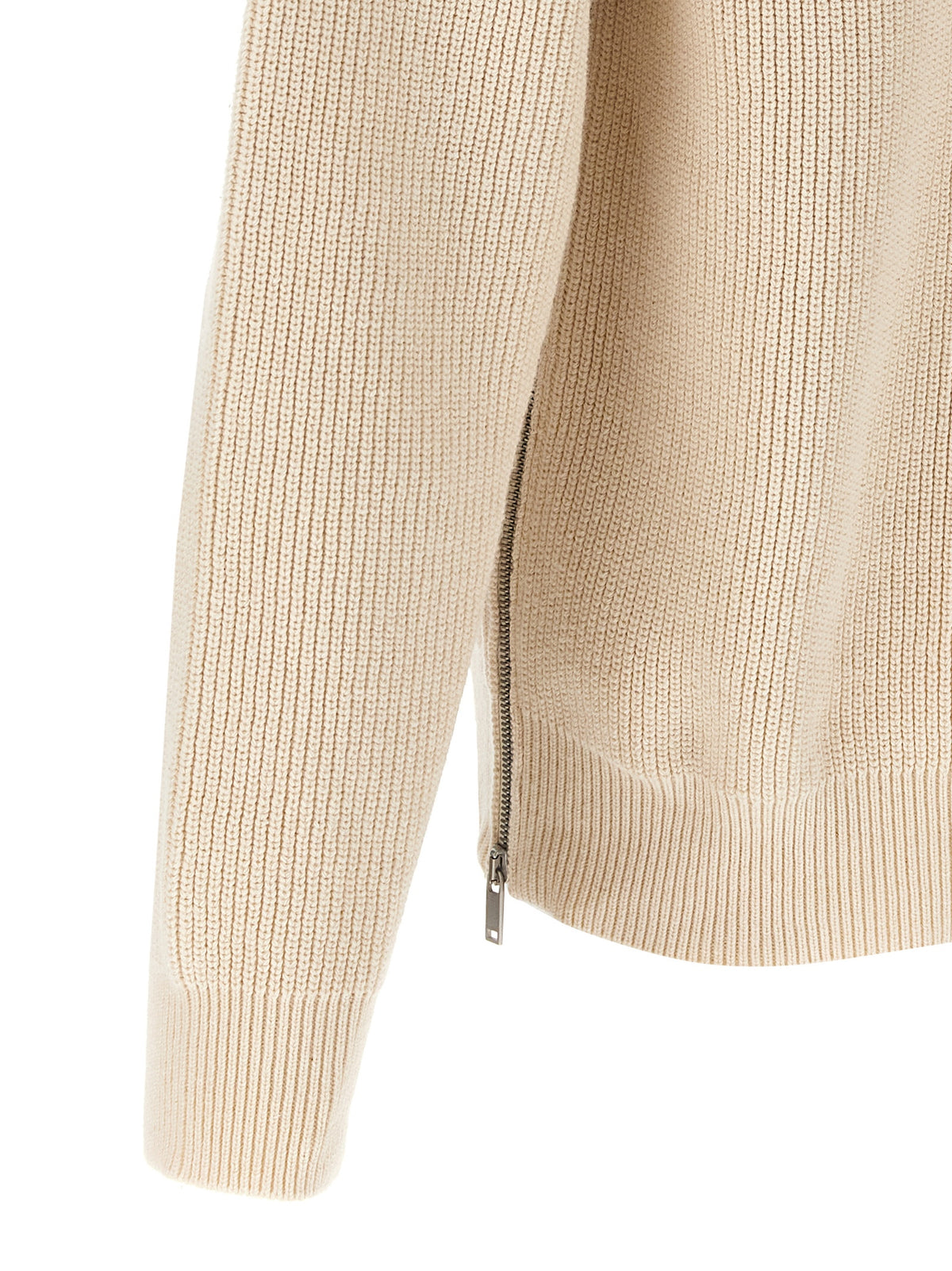 Cardigan Jil Sander en coton beige
