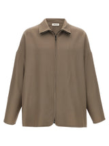 Fear Of God Beige Virgin Wool Full-Length Jacket