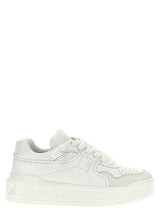 Valentino Garavani White Calfskin Chunky Sneakers