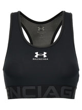 Soutien-gorge de sport Balenciaga noir en polyester