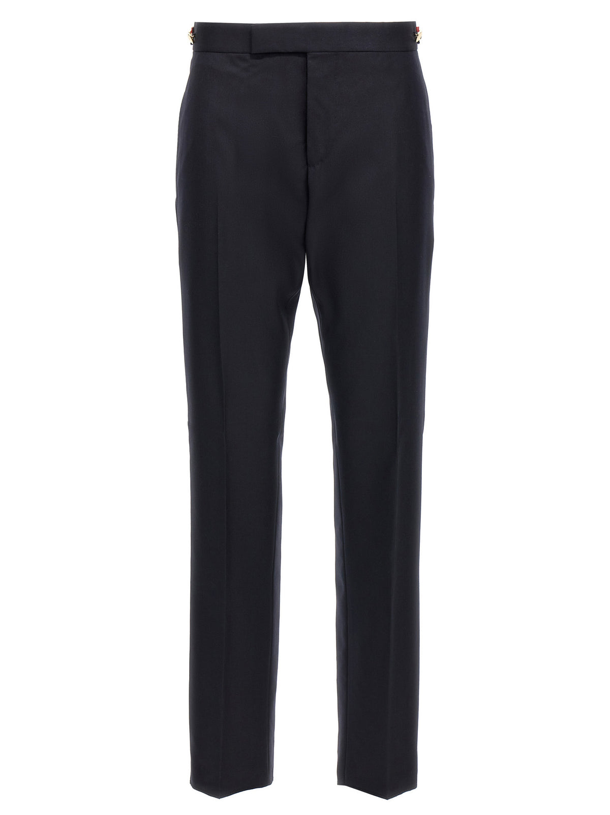 Thom Browne Blue Wool Casual Pants