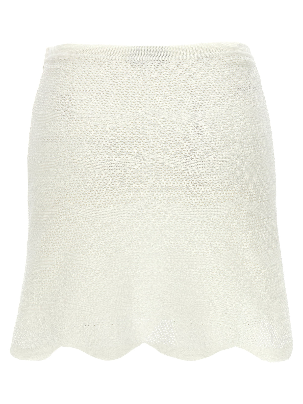 Tom Ford White Cotton Long Skirt