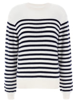 Khaite Bicolor Cashmere Cardigan