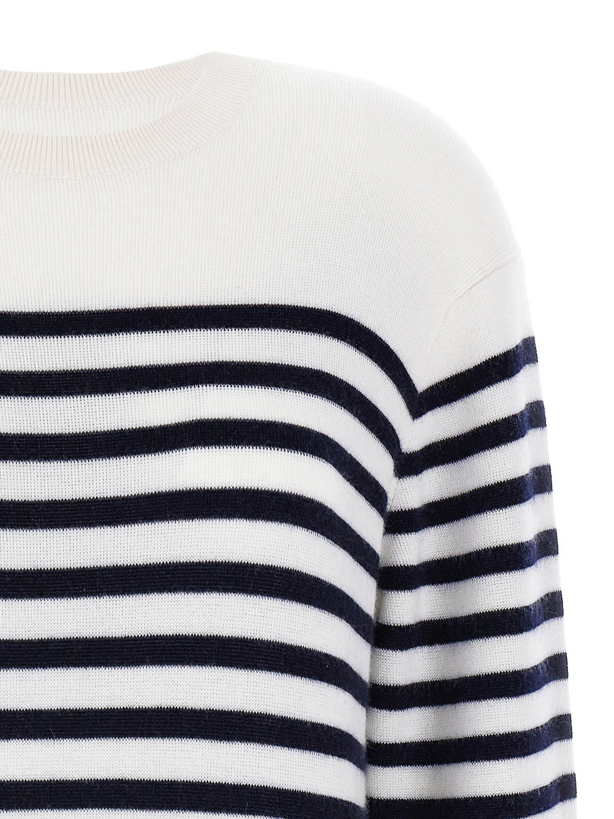 Khaite Bicolor Cashmere Cardigan