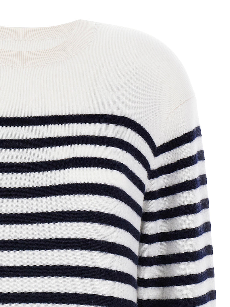 Khaite Viola Bicolor Cashmere Cardigan