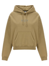 Vetements Beige Cotton Hoodie