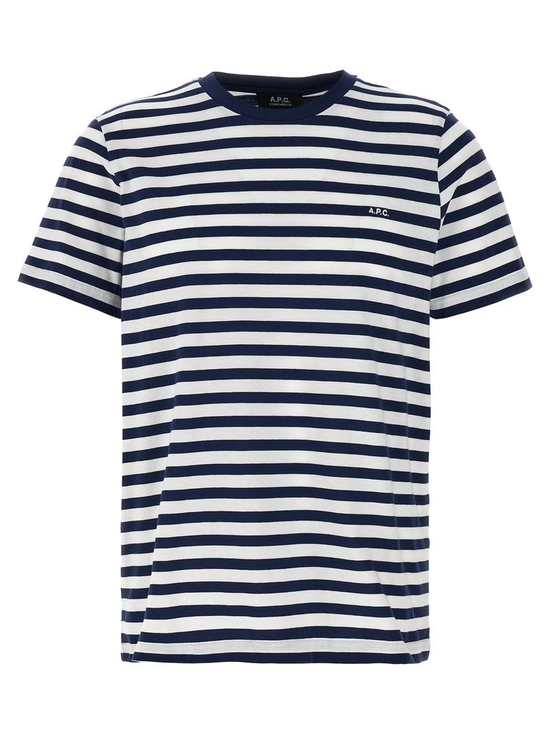 T-shirt en coton bleu A.P.C.
