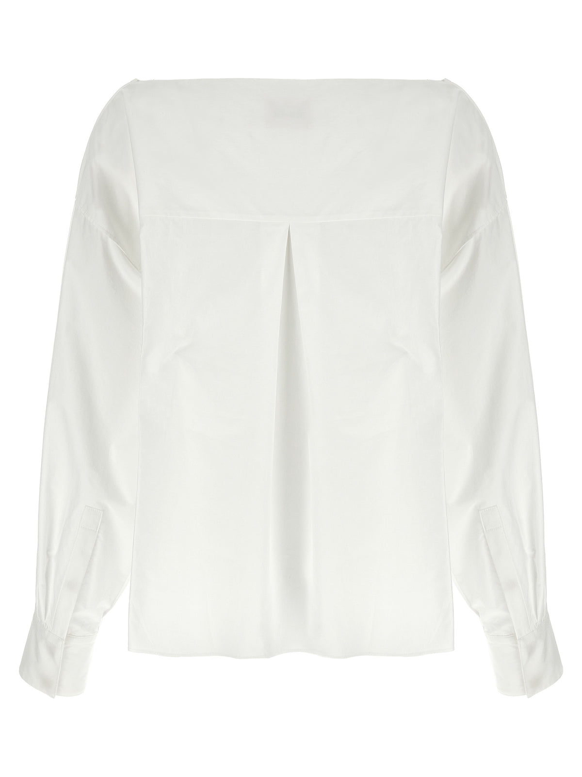 Khaite White Cotton Blouse