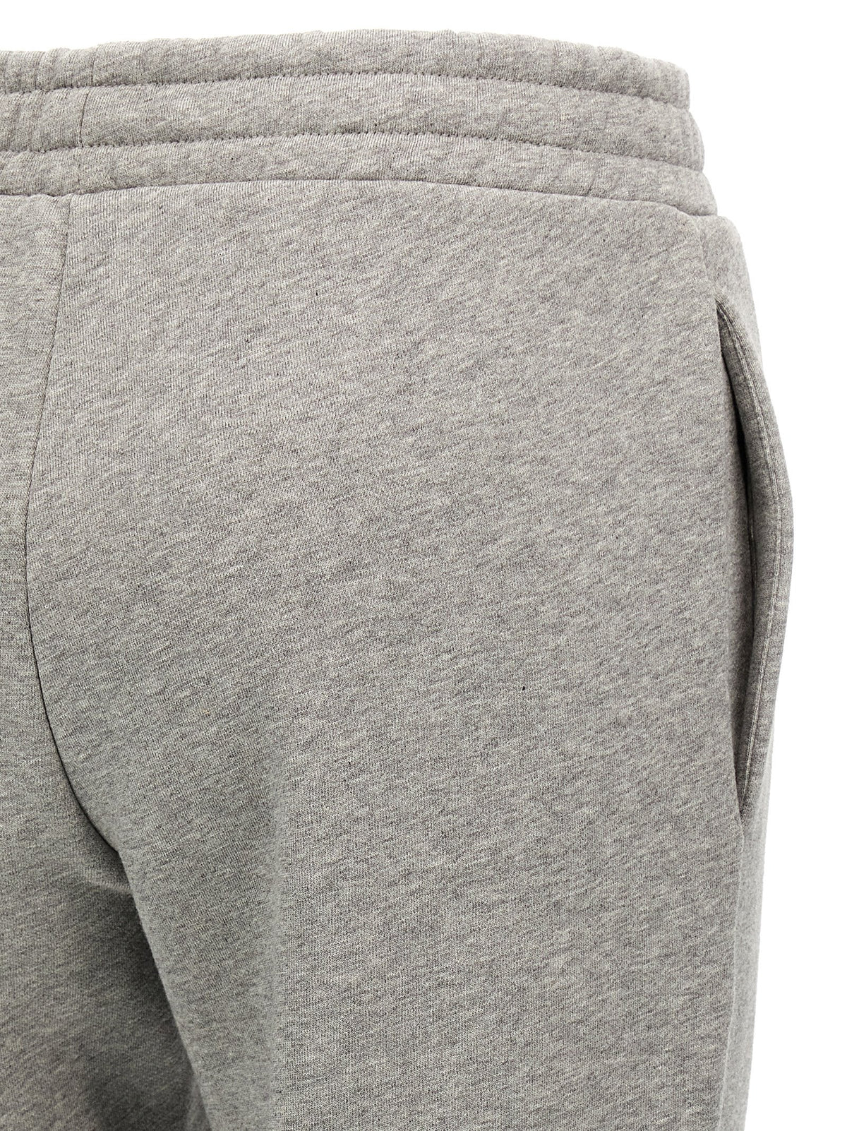 The Attico Gray Cotton Joggers (Workout Pants)