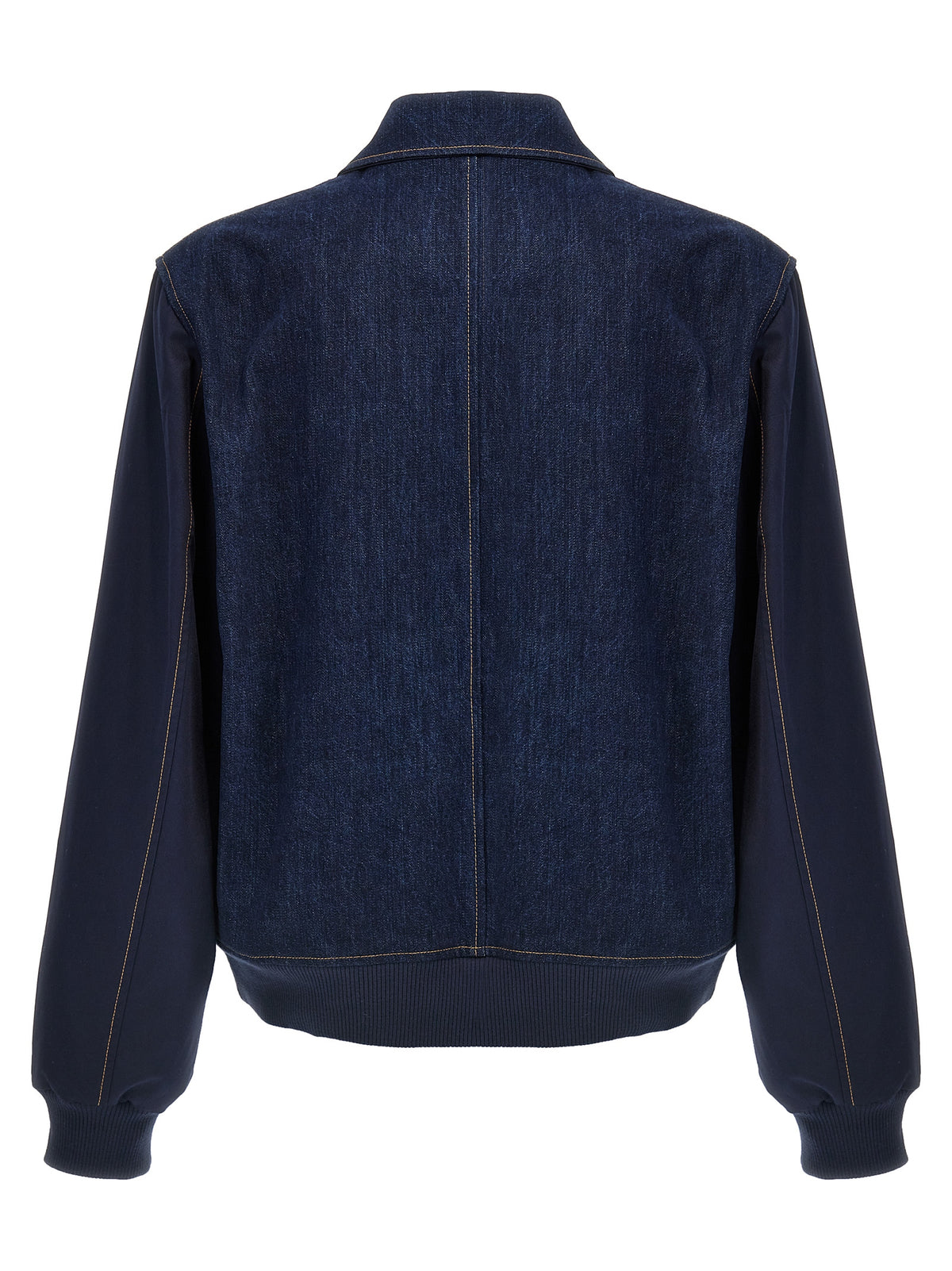 WALES BONNER Blue Cotton Denim Jacket