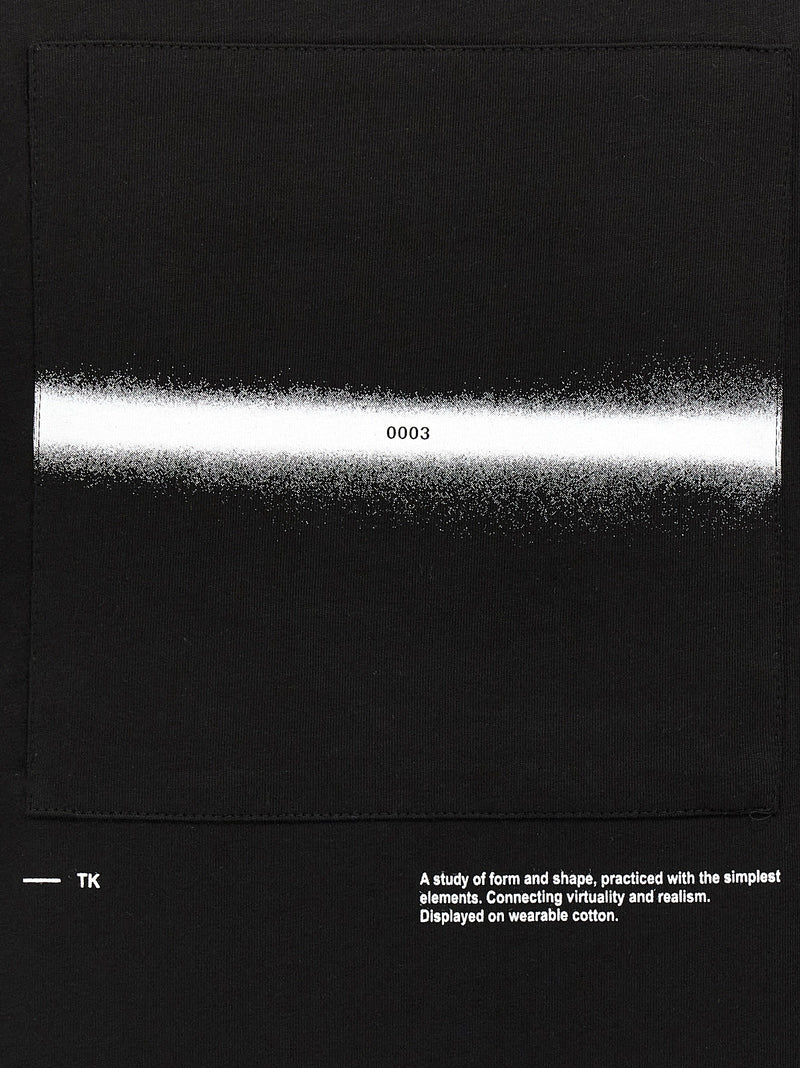Thom Krom Black Cotton T-Shirt