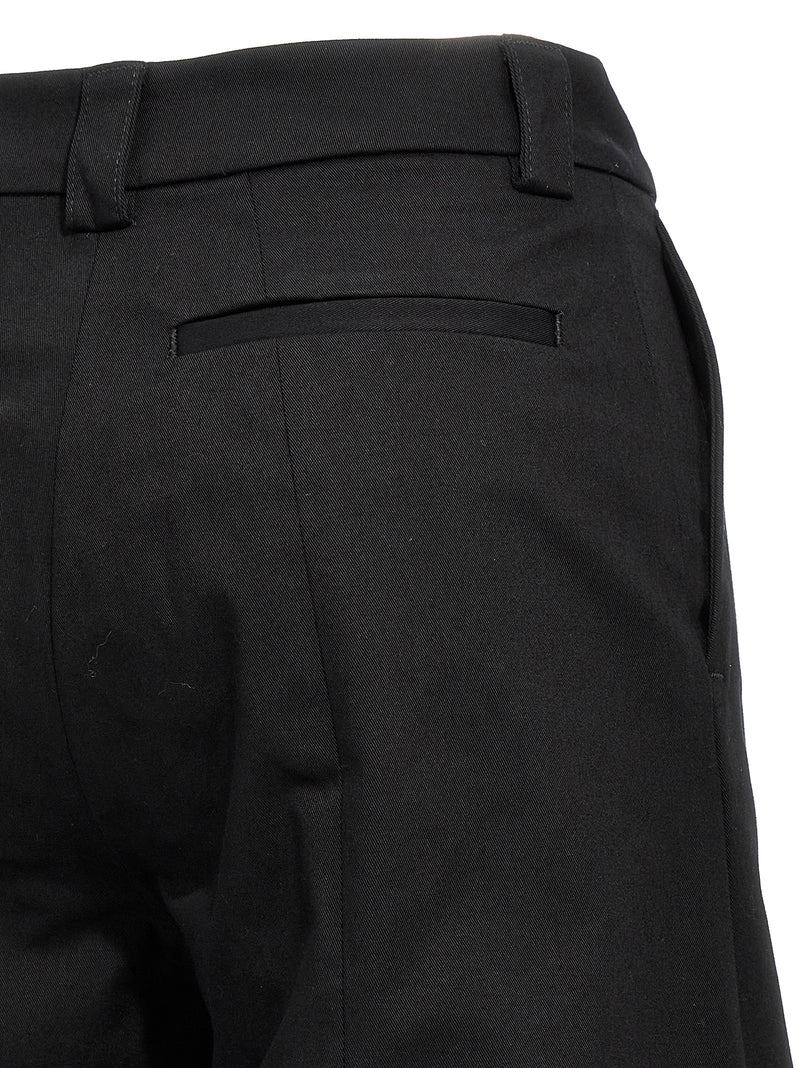 THELATEST Black Cotton Casual Pants
