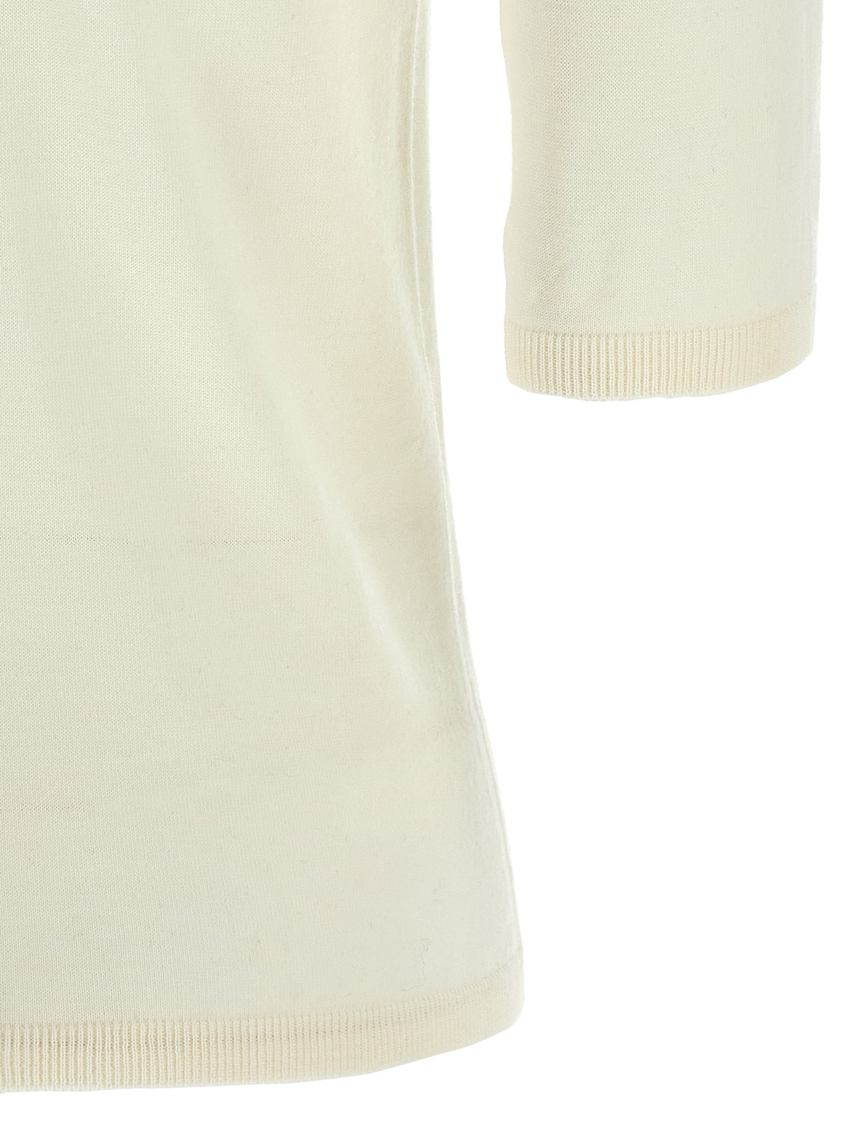Max Mara White Virgin Wool Cardigan
