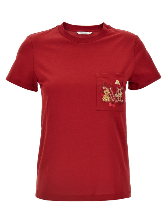 T-shirt Max Mara en coton multicolore