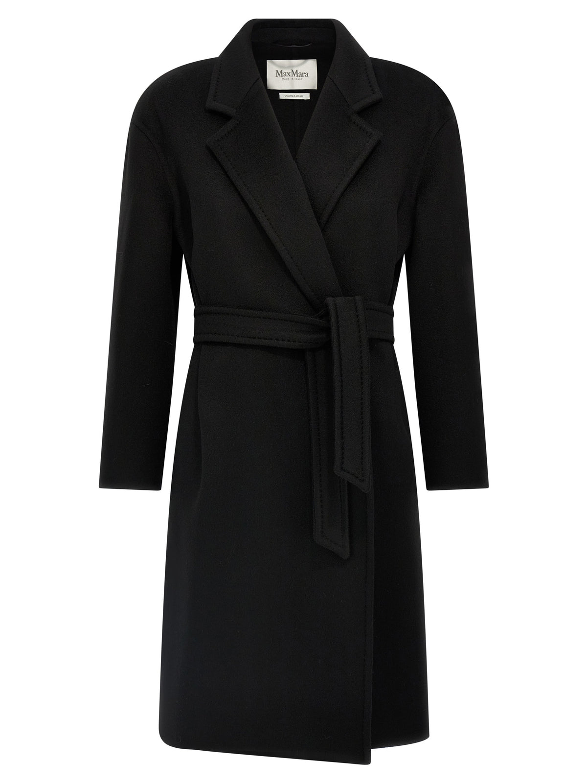Manteau Max Mara en cachemire noir
