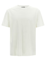 Jil Sander White Cotton T-Shirt - Effortlessly Chic Design