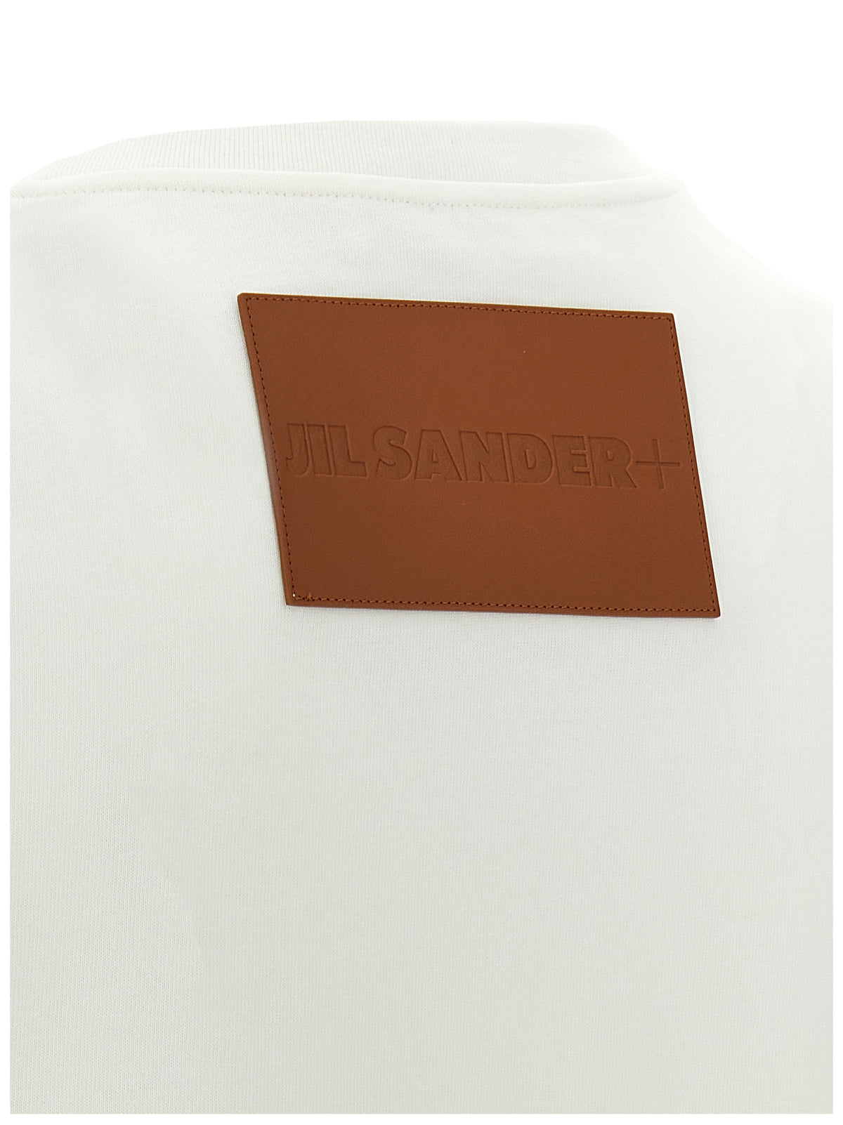 Jil Sander White Cotton T-Shirt - Effortlessly Chic Design