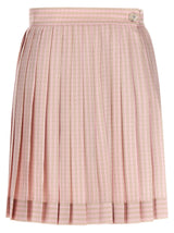 Versace Multicolor Silk Long Skirt