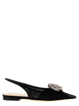 Ballerines noires en polyamide MACH & MACH