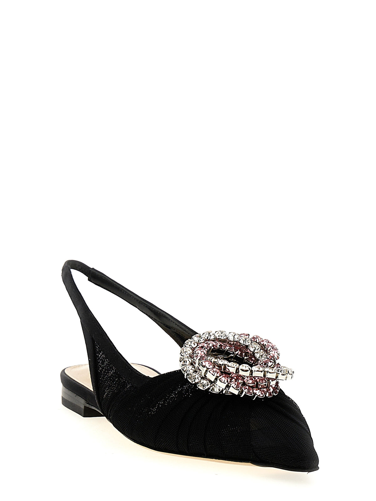 Ballerines noires en polyamide MACH & MACH