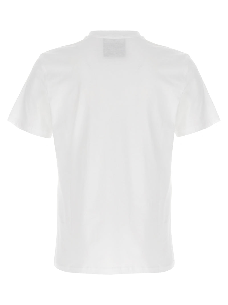 T-shirt en coton blanc Moschino