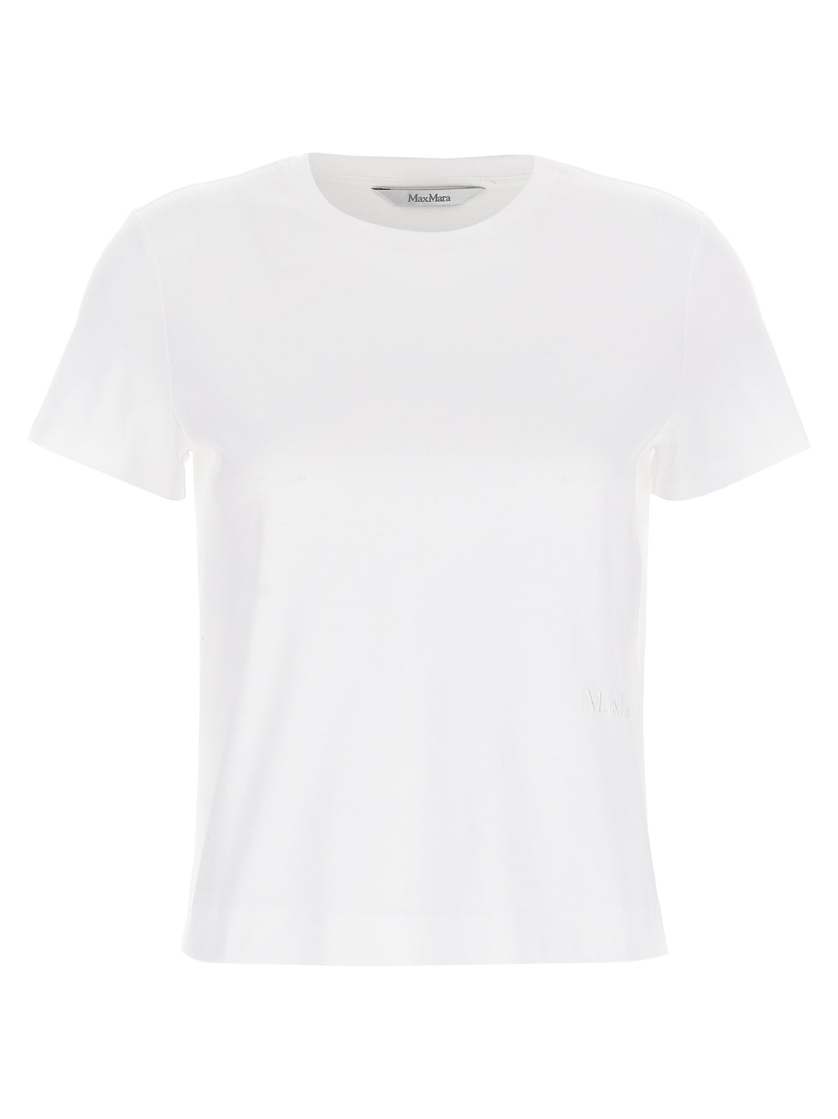 Max Mara Nerina White Cotton T-Shirt for Women