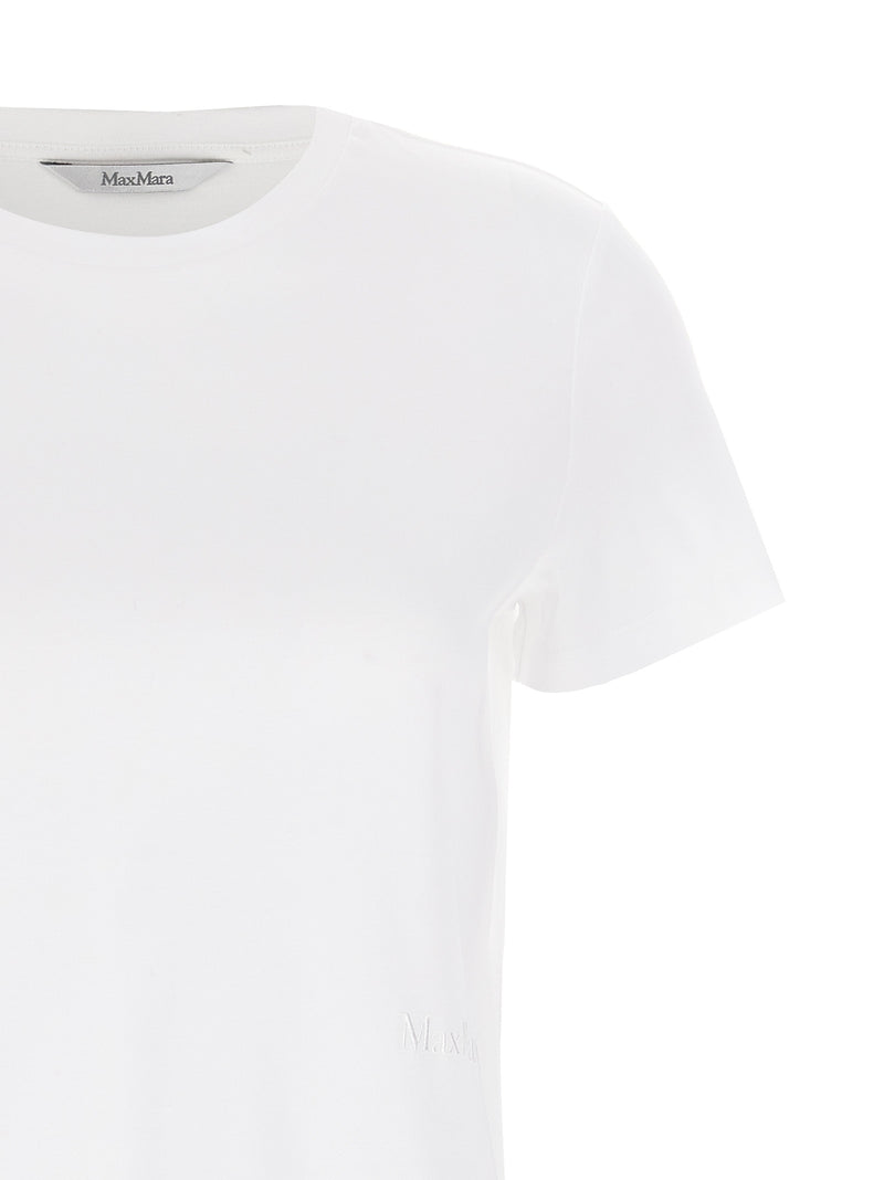 Max Mara White Cotton T-Shirt