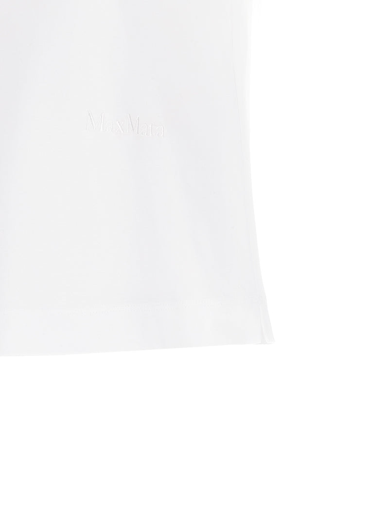 Max Mara White Cotton T-Shirt