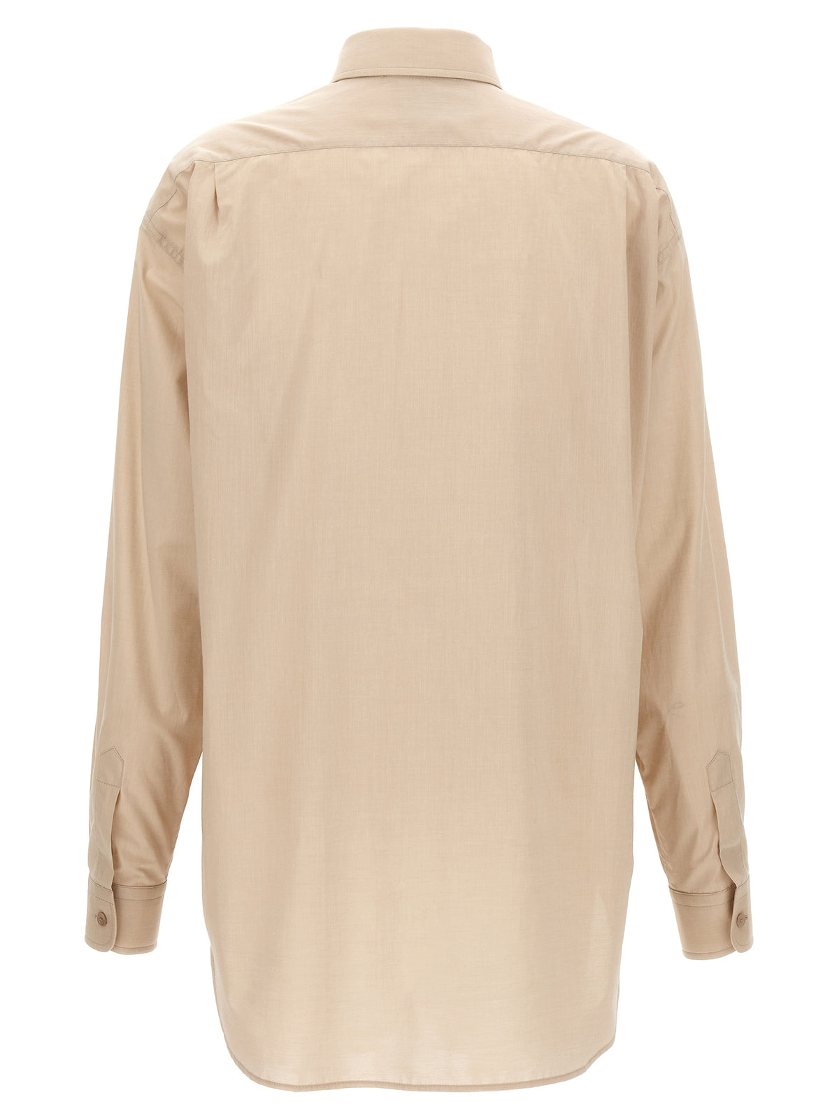 Moschino Beige Cotton Blouse
