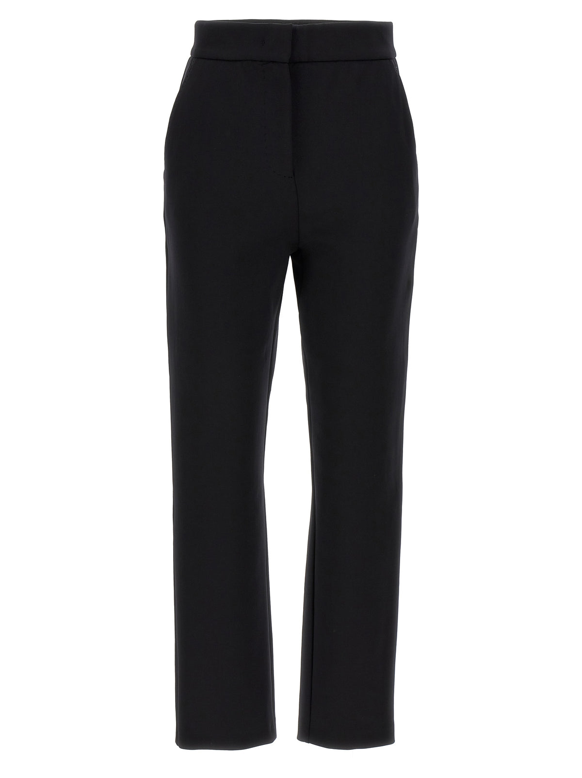 Max Mara Black Polyamide Casual Pants