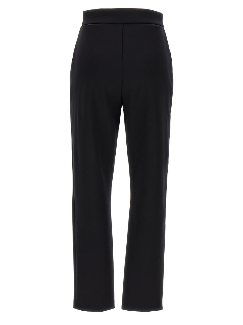 Max Mara Black Polyamide Casual Pants