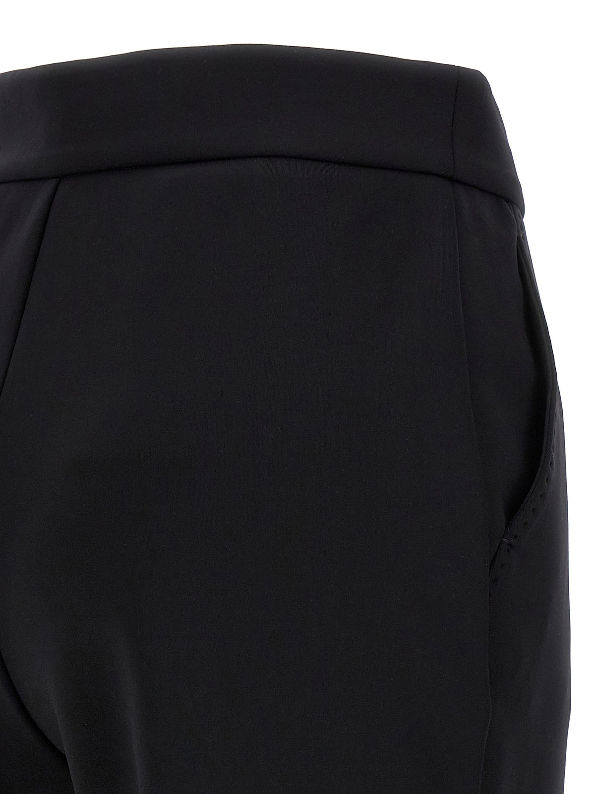 Max Mara Black Polyamide Casual Pants