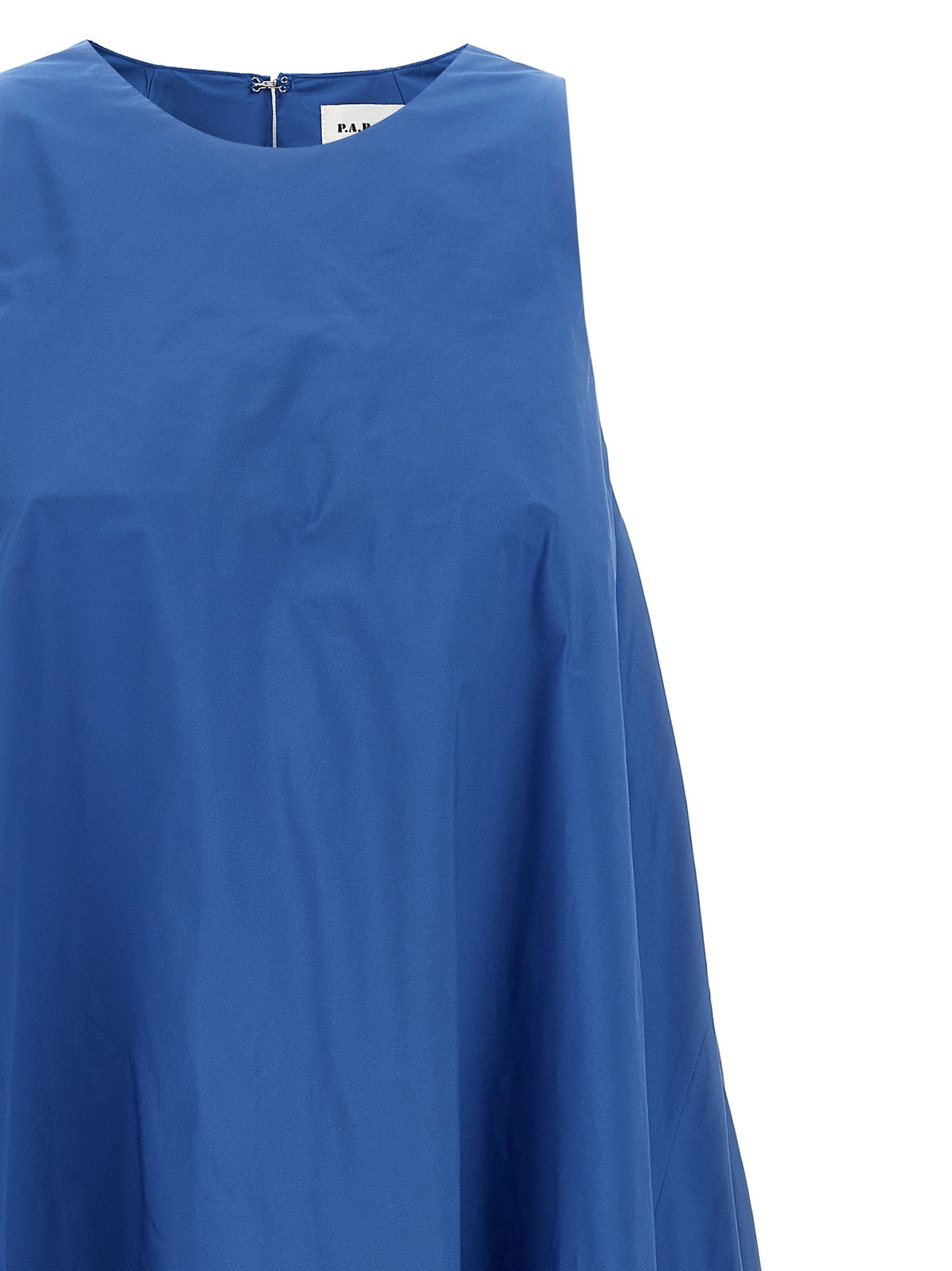 P.A.R.O.S.H. Blue Polyester Long Dress