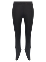 Legging Courrèges en polyamide noir