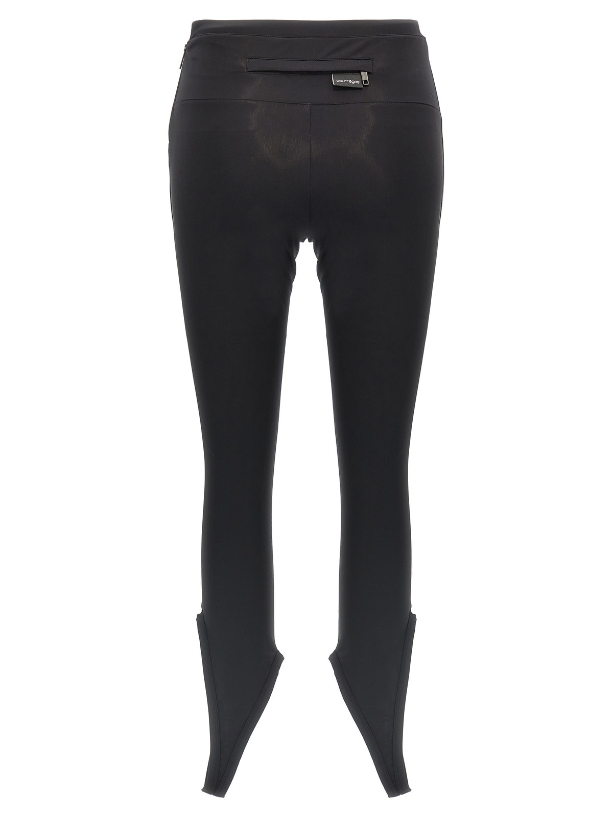 Legging Courrèges en polyamide noir