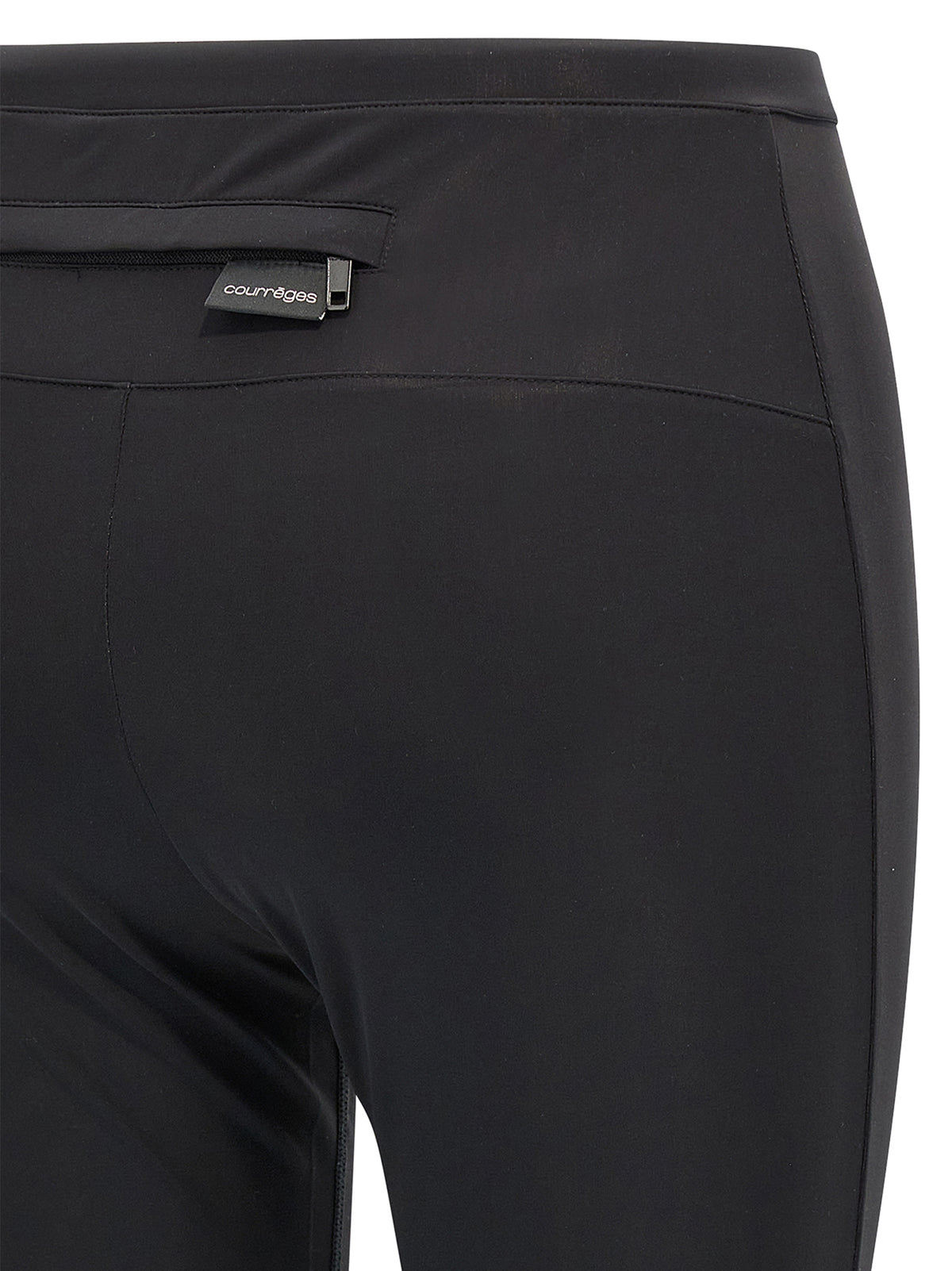 Legging Courrèges en polyamide noir