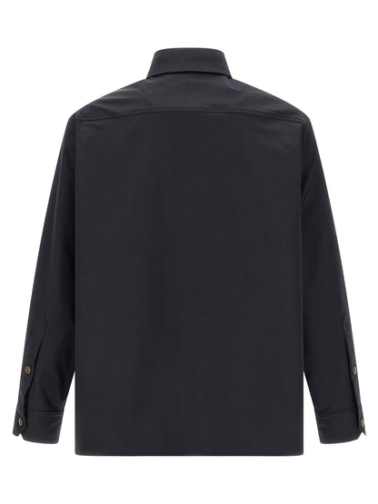 Valentino Garavani Blue Polyester Full-Length Jacket