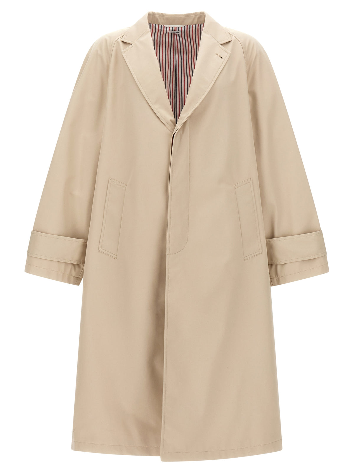 Thom Browne Beige Polyester Coat