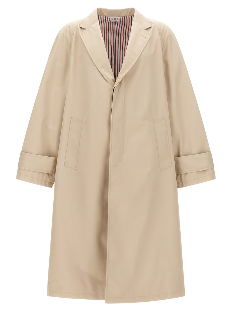 Thom Browne Beige Polyester Coat