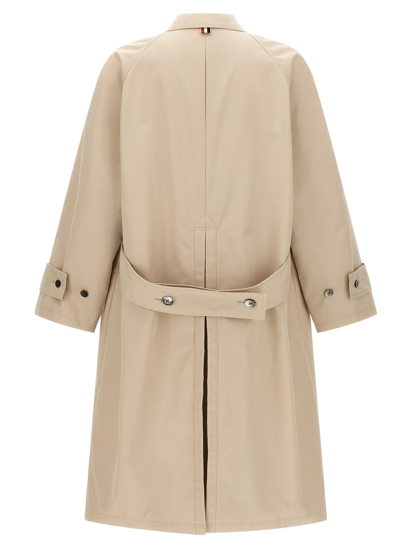 Thom Browne Beige Polyester Coat