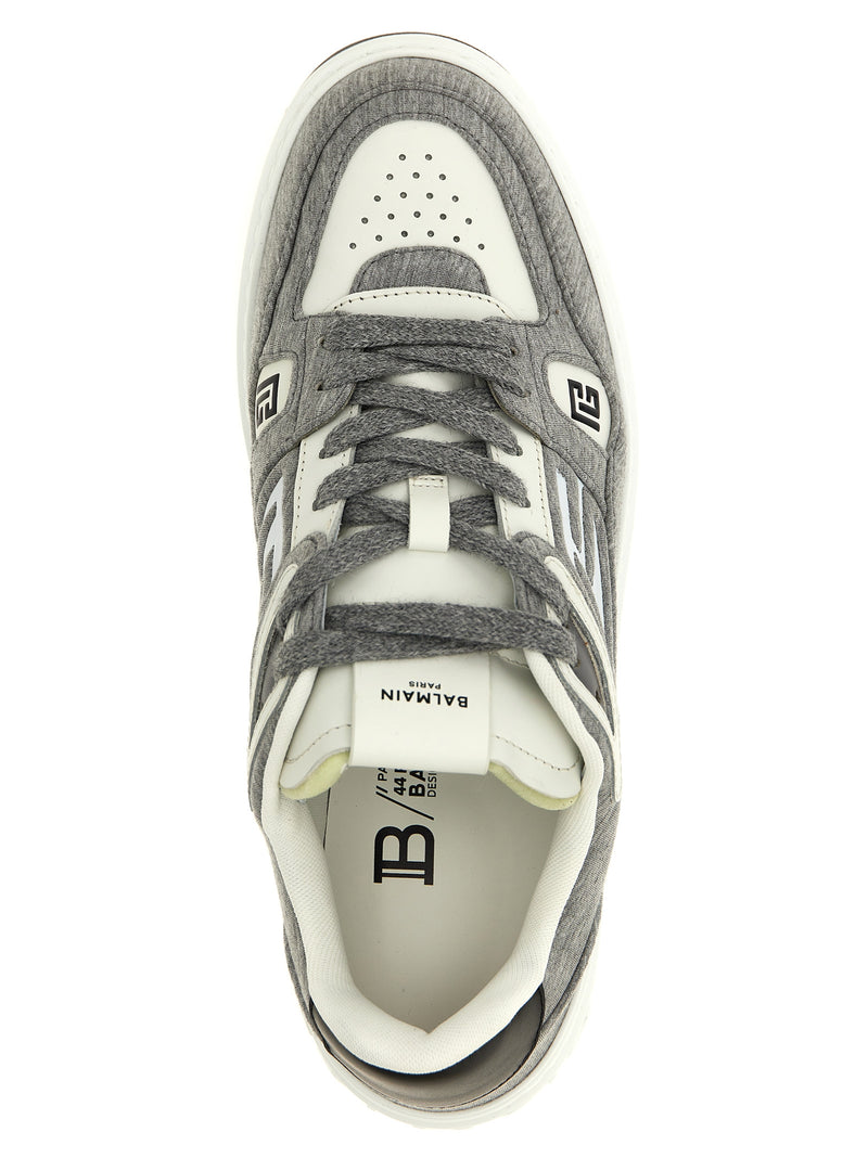 Balmain Multicolor Polyester Athletic Sneakers